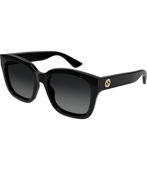 gucci 54mm sunglasses|gucci minimal 54mm square sunglasses.